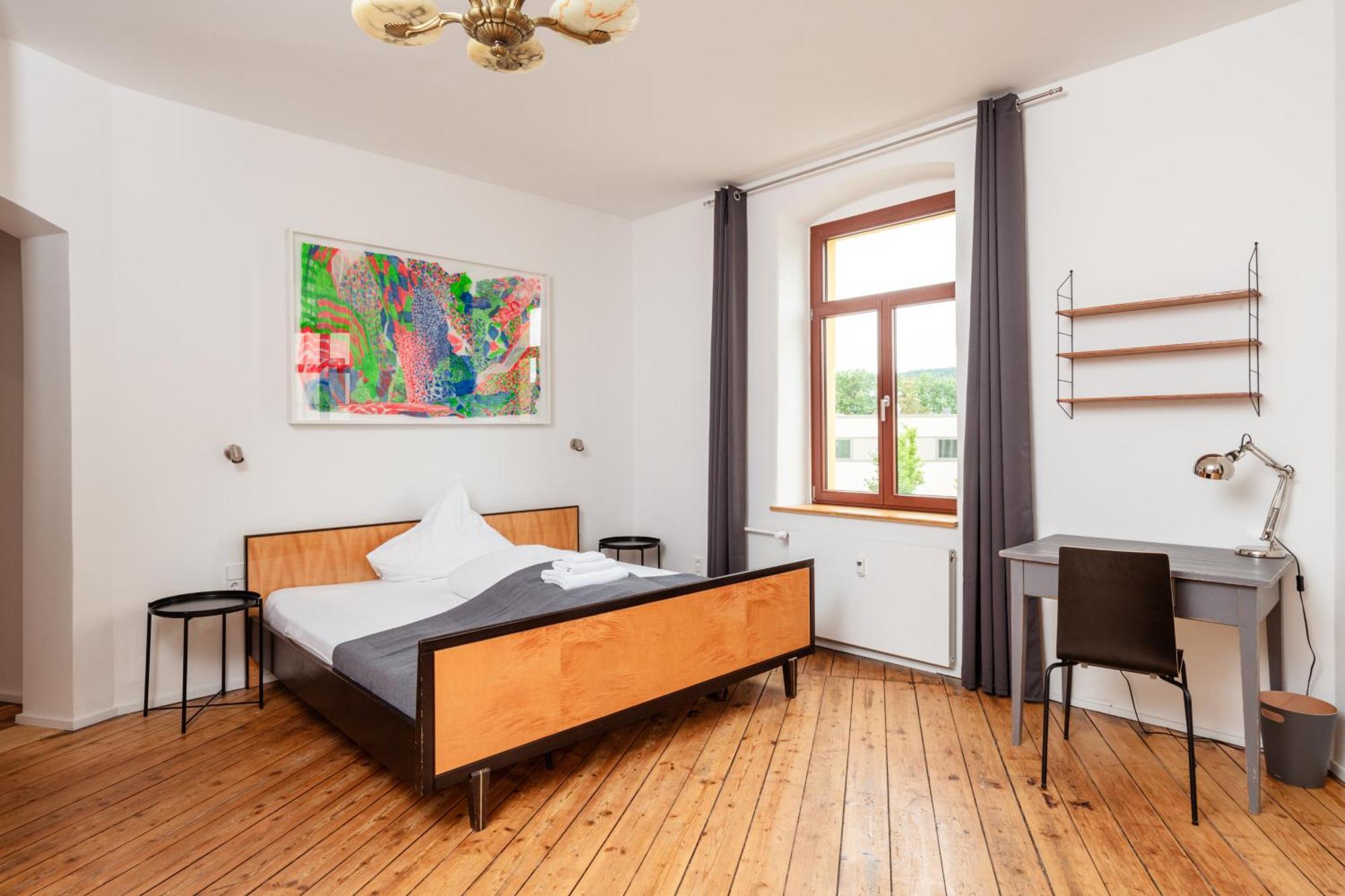 גרה Kuenstlerzimmer Im Kulturhaus Haeselburg מראה חיצוני תמונה
